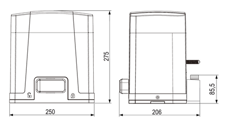 ROLLKIT motor pre posuvnú bránu do 400kg