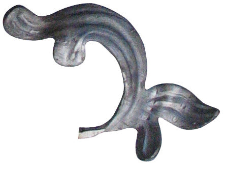 Lístok ľavý h90, b160, t3mm