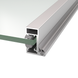 Zárubňový profil pre sklenené dvere