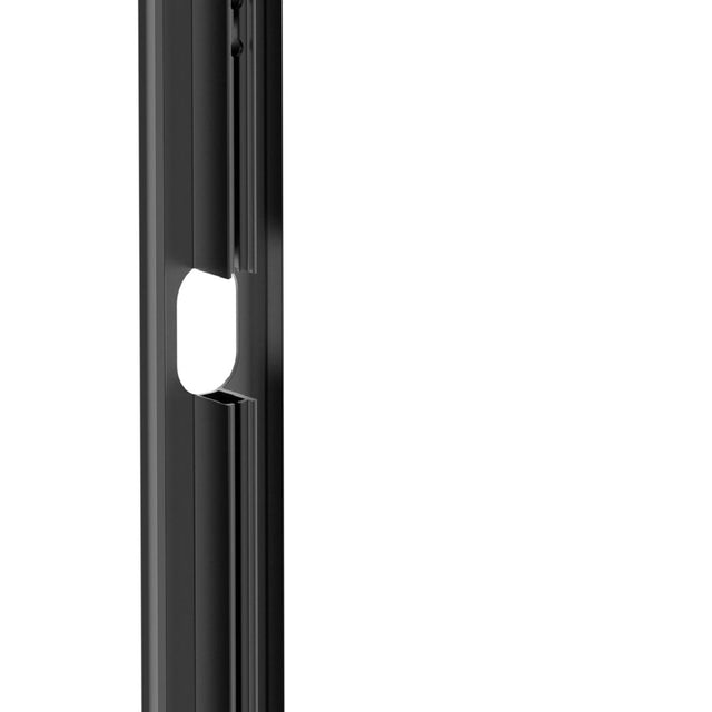 Krycia lišta široká s otvormi pre zámkovú krabicu-1850mm R7016