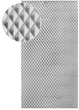 Dizajnový 3D plech, t1,2mm - Zn