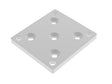 Hliníková kotviaca platňa pre stĺpik 80x80 N