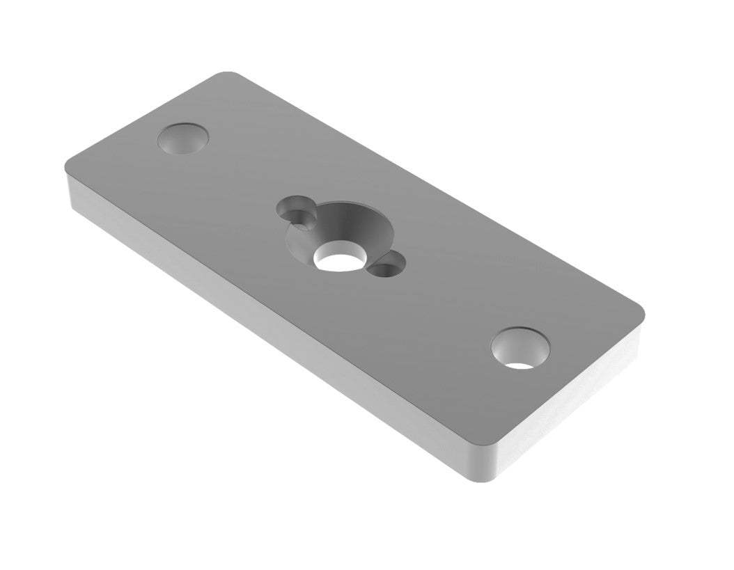 Nerezová kotviaca platňa pre stĺpik 50x60 N