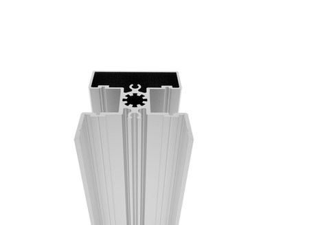 Hliníkový plotový stĺpik 50x60-7000mm N