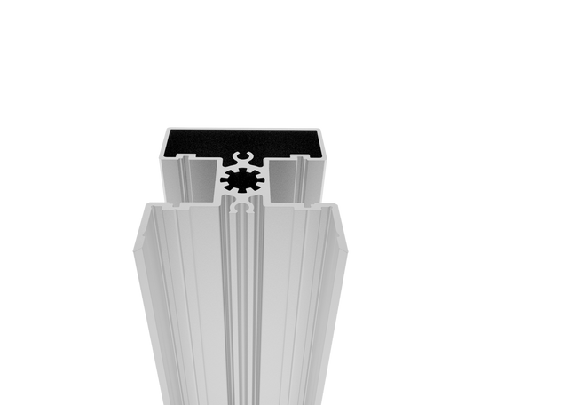 Hliníkový plotový stĺpik 50x60-7000mm N