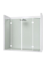 Kovanie - sprchový kút AISI304 krídlové dvere 3