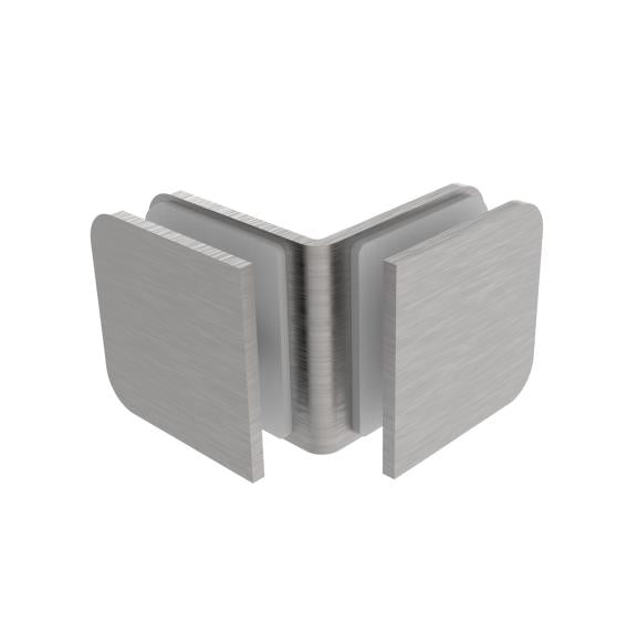 Zasklenie pevne - držiak skla, AISI 304, T 8-10 mm