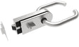 Zámka pre sklenené dvere AISI304 PZ + zámok