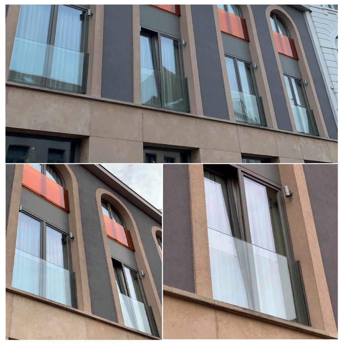 Francúzske okno AL rám bez skla, kotviť do špalety