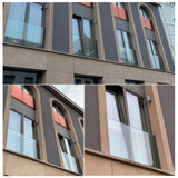 Francúzske okno AL rám bez skla, kotviť do špalety