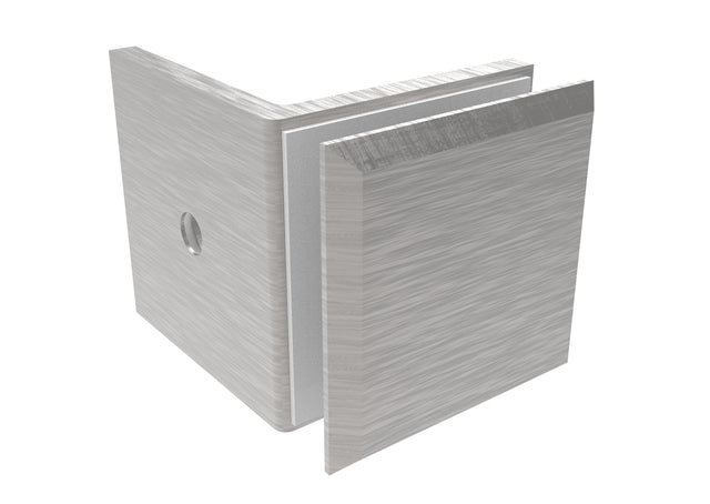 Zasklenie pevne - držiak skla, 90°,Zamak,T 8-10mm