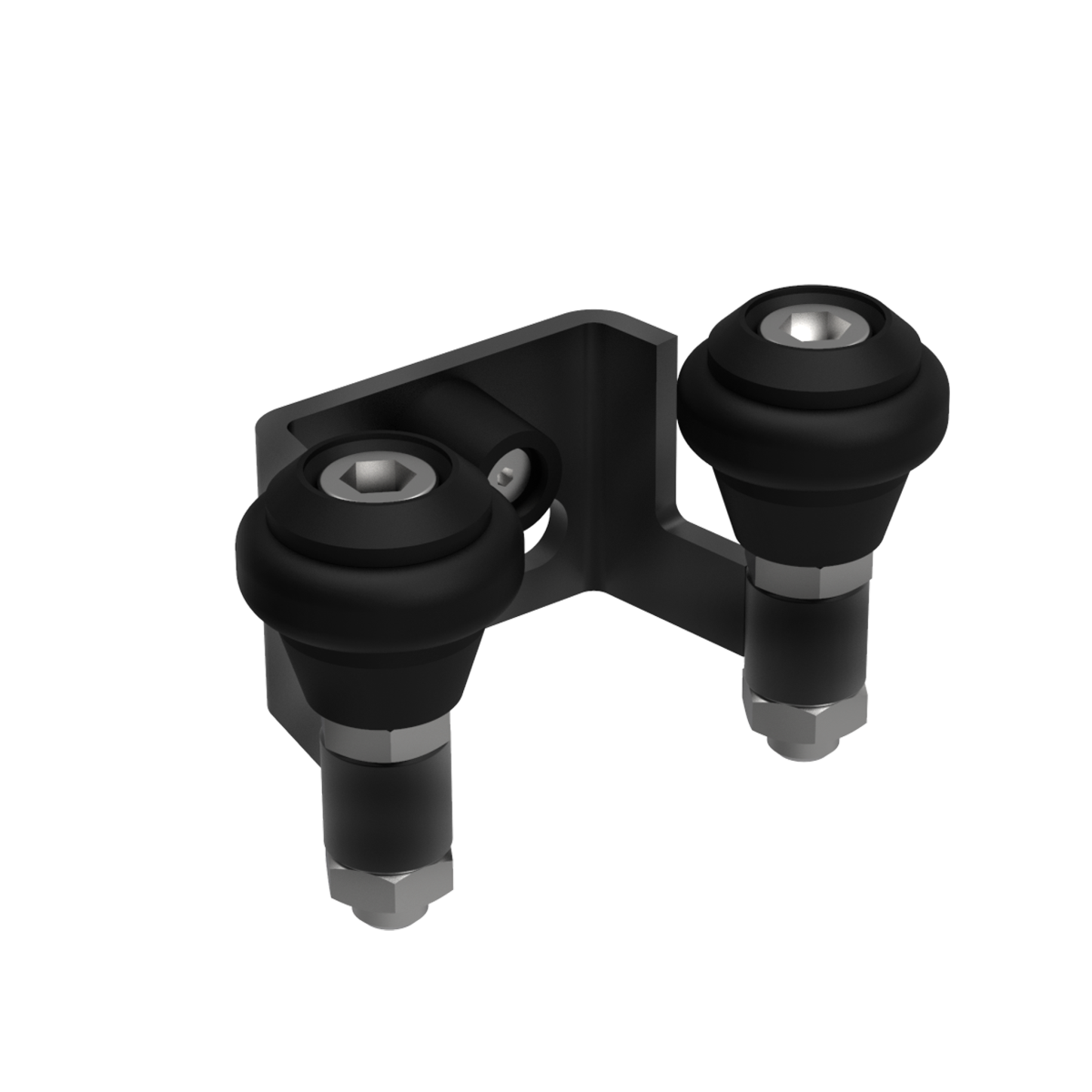 Horný nábeh, Zn, profile 60mm, čierny