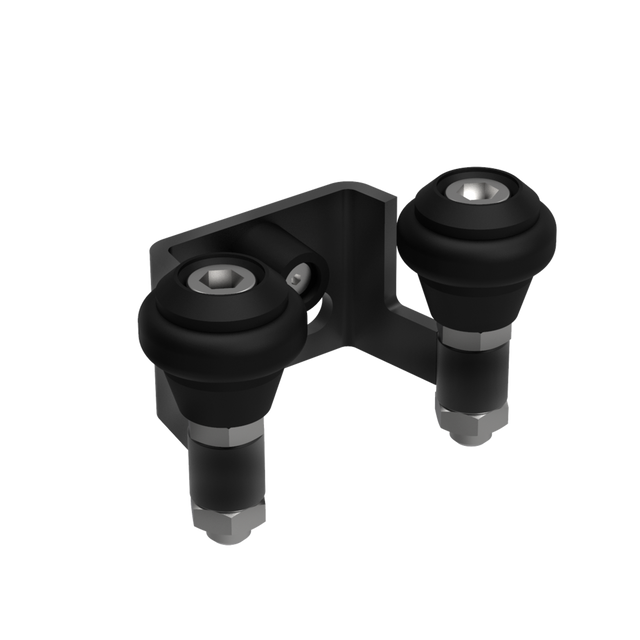 Horný nábeh, Zn, profile 60mm, čierny