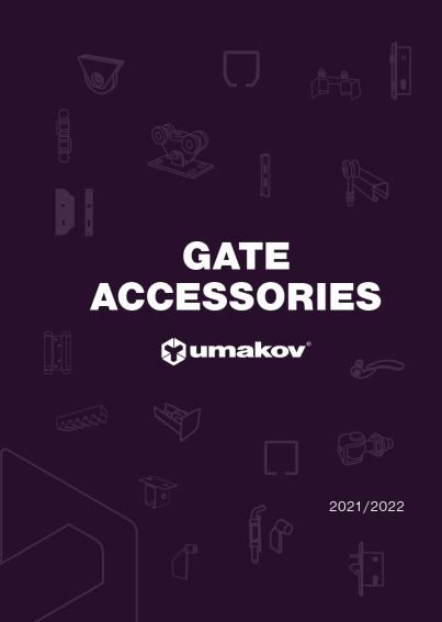 Katalóg brány a príslušenstvo brán  2021/22
