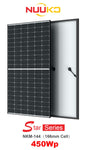 Fotovoltický panel NUUKO 450Wp s čiernym rámom