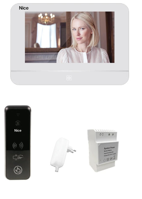 Nice videovrátnik s čítačkou RFID čipov