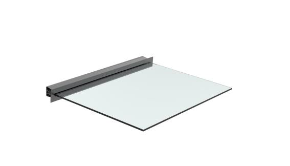 Presklená strieška hliník profil