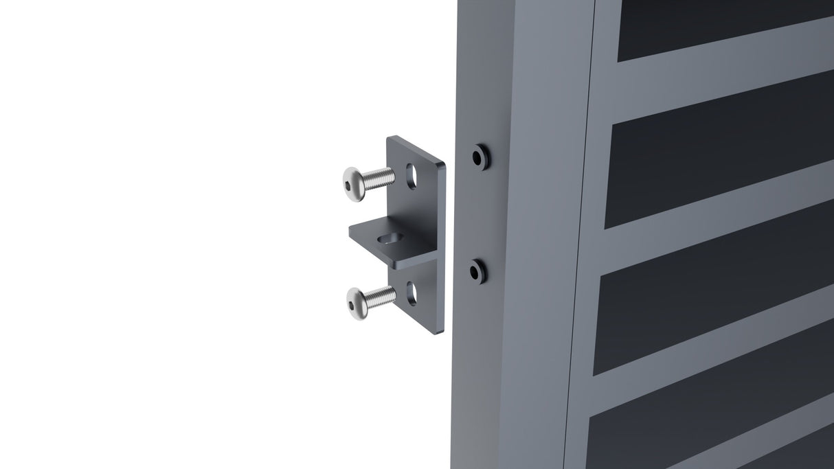 Plotové pole hliníkové 2000x1200mm lamela antr.