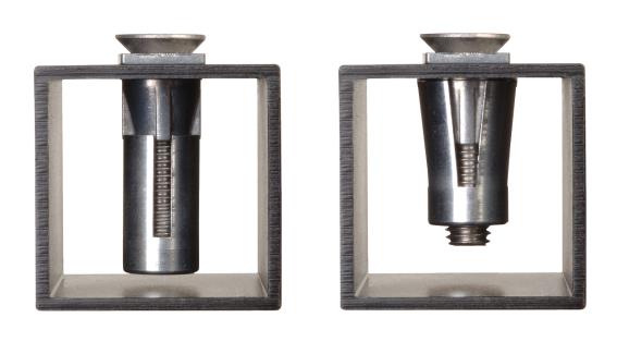 Kotva oceľová - Quick fix (sada 2ks)