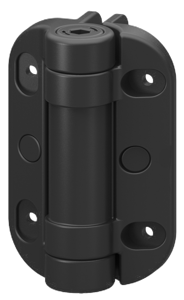 Záves na ťažké brány, s nastaviteľnou pružinou