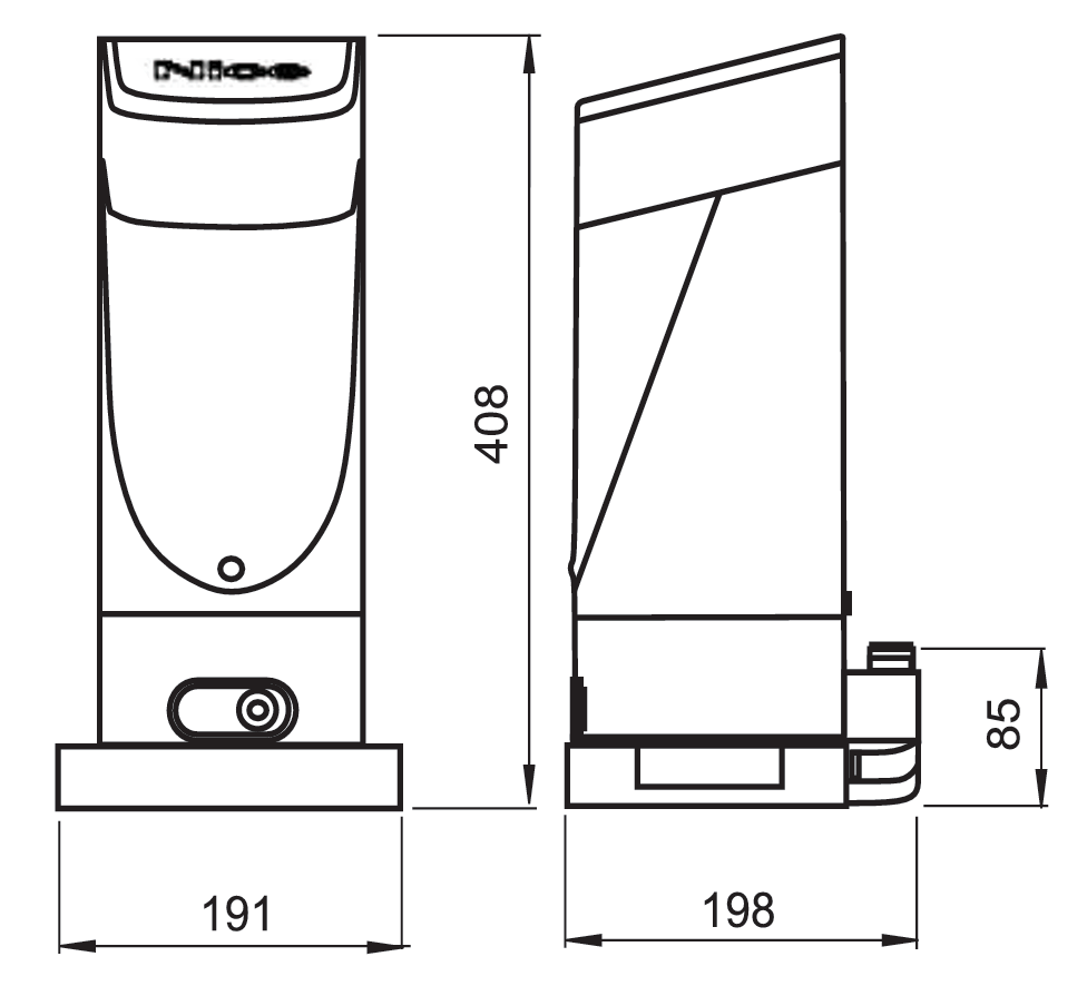 NICE pohon pre posuv. brány, set, max 400kg