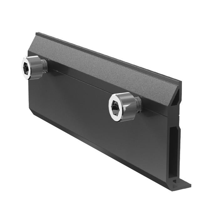 Spojka SFR-01-B pre montážny profil R52 čierny - set 1