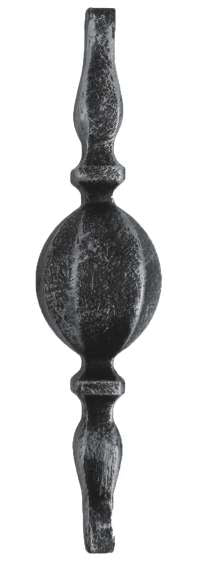 Tyč kovaná-element 12x12, h200mm, b50