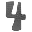 Číslica kovaná "4" h170mm