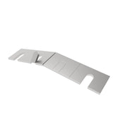 Celosklenené zábradlie-odvodňovací profil