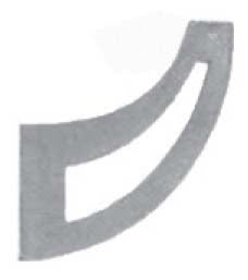 Držiak madla na stenu - jednoduchy