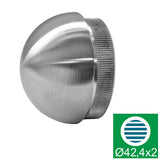 Záslepka madla polkruh, solid