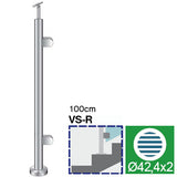 Stĺpik, vrchné kotvenie - pravý - na schody