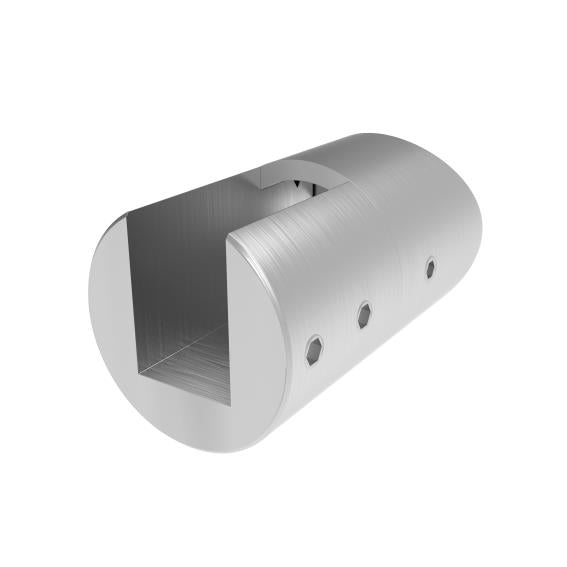 Držiak skla na stĺpik 42,4, pravý