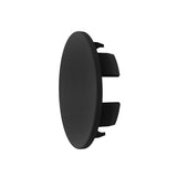 Záslepka pre AL profil - čierna, PVC, D25mm