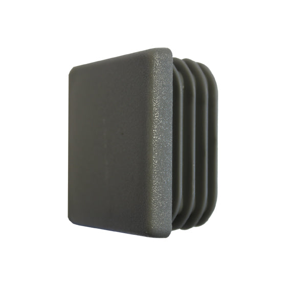 Záslepka - šedá PVC, 40x40mm