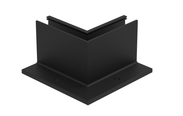 Celosklenené zábradlie-roh. profil-vrchné kotvenie