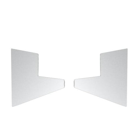 Presklená strieška profil 100x80mm +2°záslepka