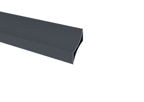 Hliníková plotová žalúzia 20x105 zaoblená - 6000mm