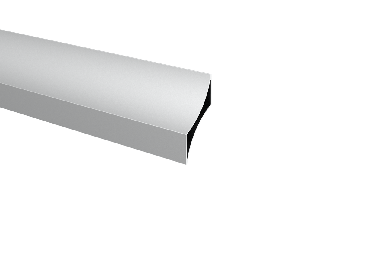 Hliníková plotová žalúzia 20x105 zaoblená - 6000mm