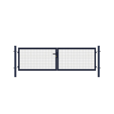 Brána 2kr. Eco ZnPVC 3600x1000mm antracit