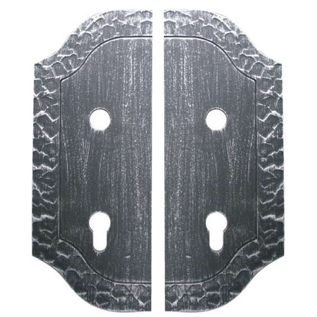 Štítok bránový zdobený 265x105, t3, 90, d18,5mm