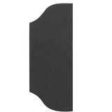 Štítok bránový hladký bez otvorov 265x105, t2mm