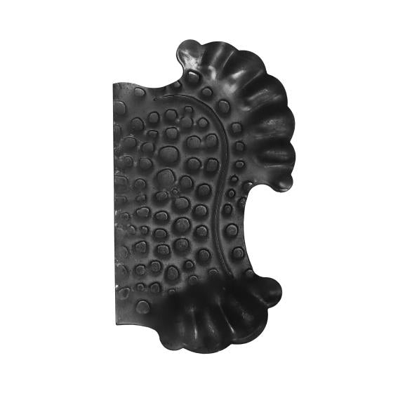 Štítok bránový zdobený bez otvorov P 275x160, t3mm