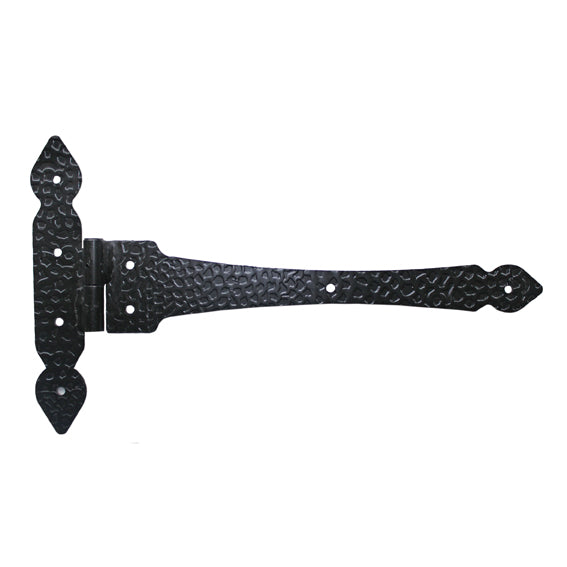 Okrasný záves, kovanie ľavé, black 355x205, t3mm