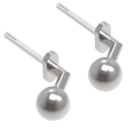 Guľa otočná - pár AISI 304, K320