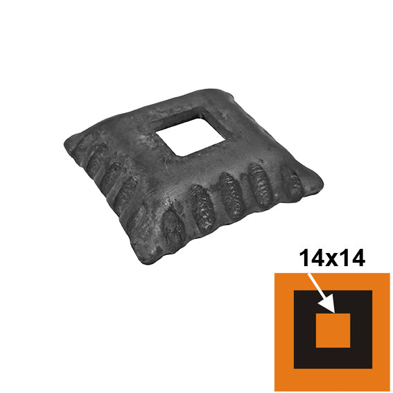 Rozeta 50x50, 15x15 , h13mm