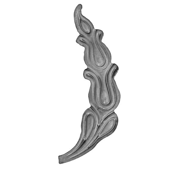 Lístok pravý 215x73, t2mm