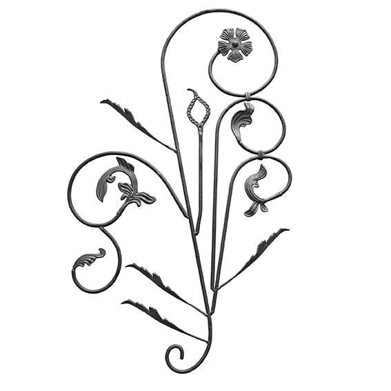 Ornament ľavý 1090x680, D12mm