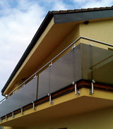 Úchyt skla pre zábradlie