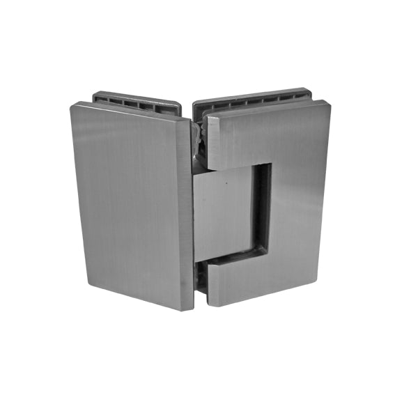 Záves pre sklenené dvere sklo/sklo 135 stup. AISI3